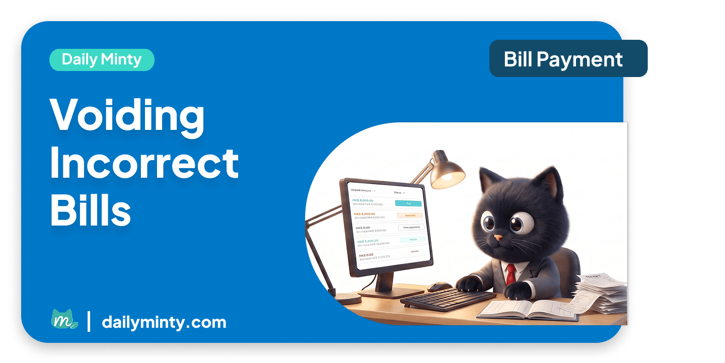 2. Void Incorrect Payments